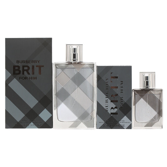 Duo Burberry Brit Men 3.3 Oz + 1 Oz EDT Spray