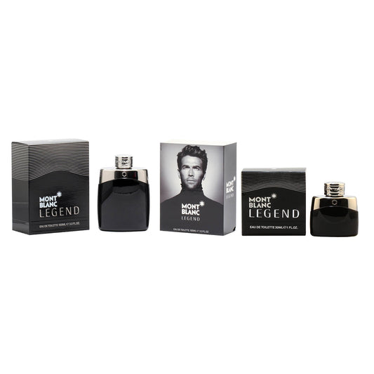 Duo Mont Blanc Legend 3.3 Oz  + 1 Oz EDT Spray