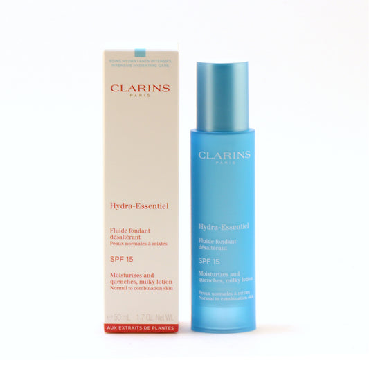 Clarins Essential Milky Lotion spf 15 Normal To Combo Skin 1.7 Oz