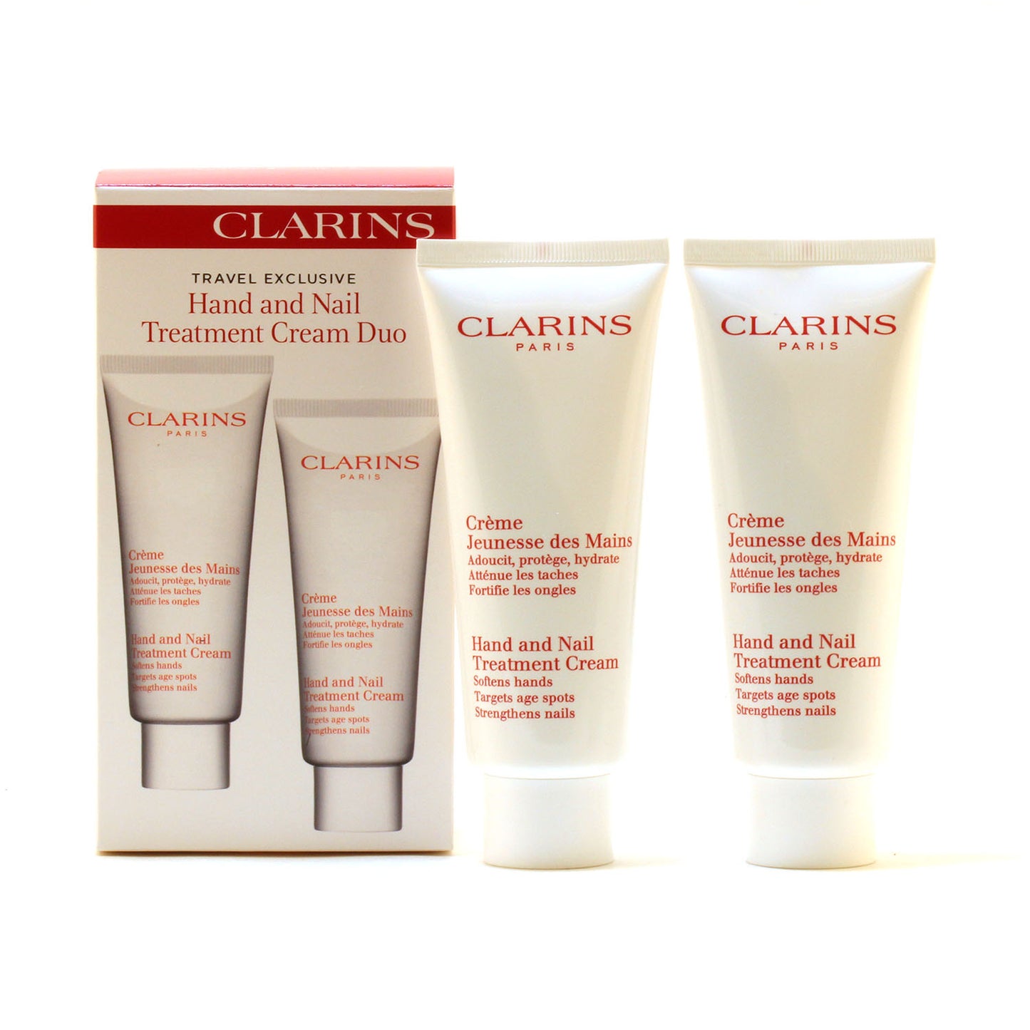 Clarins Hand & Nail Treatmentduo 3.4 Oz (2)