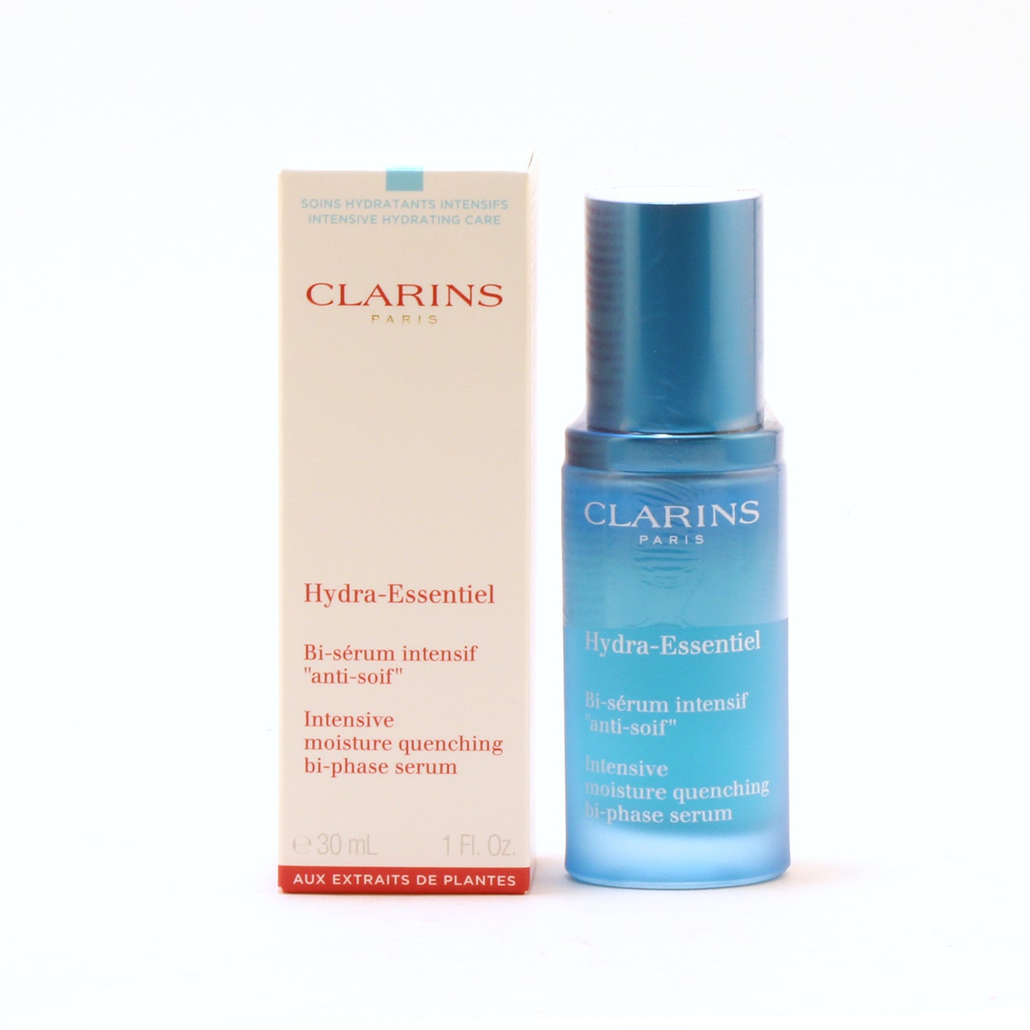 Clarins Essential Int Moistquenching Bi Phase Serum 1 Oz