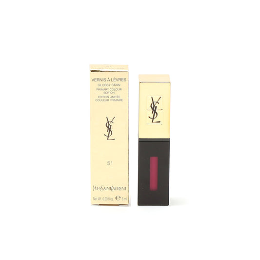 Ysl Rouge Pur Cout Glossystain #51 Magenta Amplif