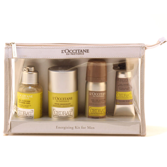 L'Occitane Cedrat 2.5 Gel/2.6 Deodorant St/1 Shv Gel/1 As Gel